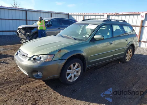 2006 Subaru Outback 2.5I Limited from USA, damaged, VIN 4S4BP62C567326497